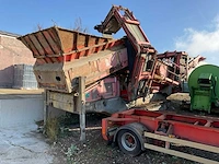 2008 terex finlay 883 mobiele zeefinstallatie