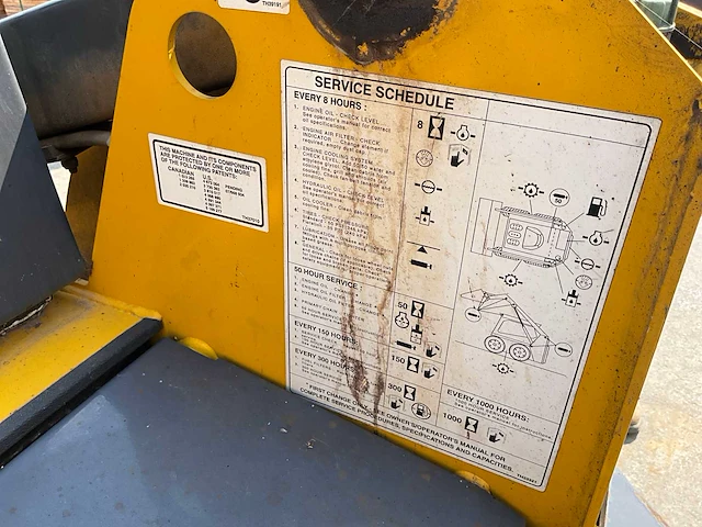 2008 thomas 105 - minigraafmachine - afbeelding 19 van  29