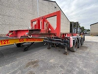 2008 van hool containerchassis oplegger - afbeelding 1 van  10
