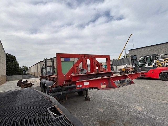 2008 van hool containerchassis oplegger - afbeelding 6 van  10