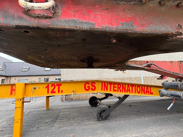 2008 van hool containerchassis oplegger - afbeelding 8 van  10