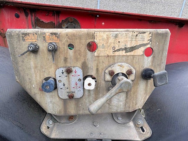 2008 van hool containerchassis oplegger - afbeelding 9 van  10