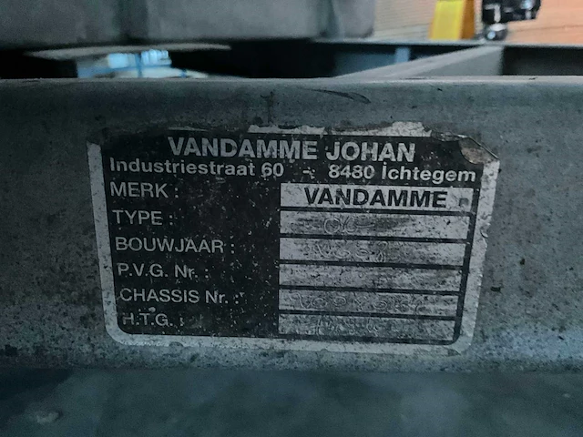 2008 vandamme og aanhangwagen - afbeelding 3 van  11