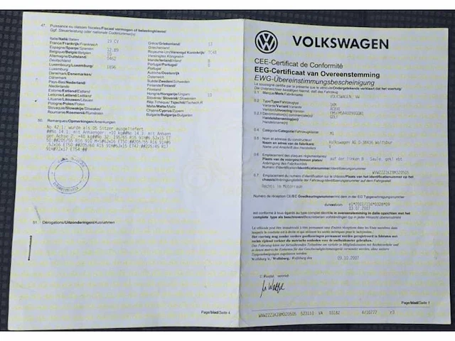 2008 volkswagen golf stationwagen - afbeelding 8 van  20