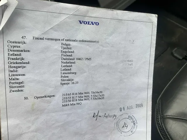 2008 volvo xc70 personenauto - afbeelding 20 van  21