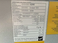 2008 weinig unimat 500 schaafmachine - afbeelding 19 van  21
