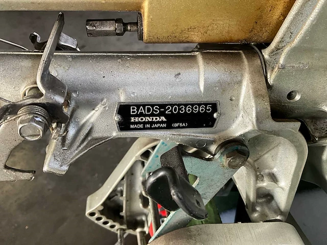 2009 - honda bf5a - lange staart buitenboordmotor - afbeelding 5 van  19