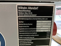 2009 altendorf f45 formaatcirkelzaagmachine - afbeelding 14 van  17