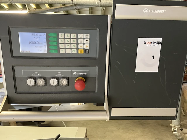2009 altendorf f45 formaatcirkelzaagmachine - afbeelding 5 van  17