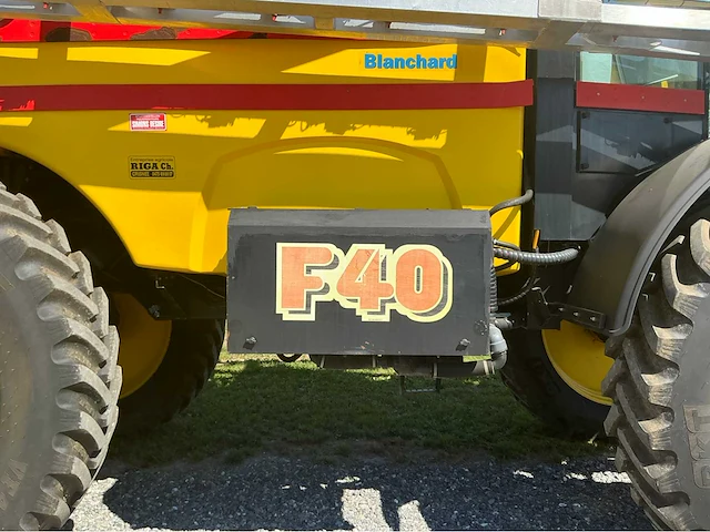 2009 artec blanchard f40 landbouw diverse zelfrijdende sproeier - afbeelding 14 van  48