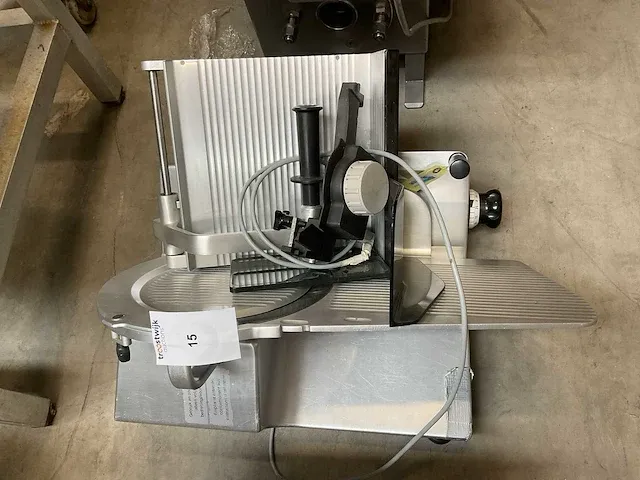 2009 bizerba se12 tafelsnijmachine - afbeelding 2 van  5