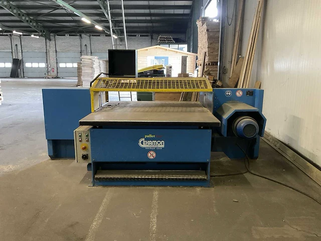 2009 cekamon palletsaw w lintzaagmachine - afbeelding 3 van  5