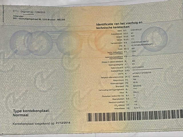 2009 chevrolet matiz personenauto - afbeelding 22 van  30