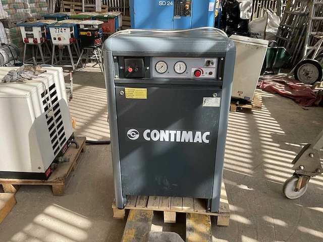 2009 contimac silent zt 350 tp schroefcompressor - afbeelding 2 van  4