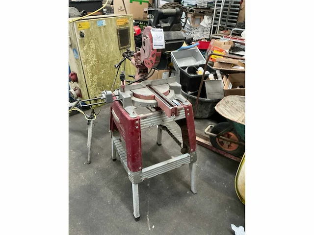 2009 einhell rt-sm 305 l radiaalafkortzaagmachine - afbeelding 2 van  7