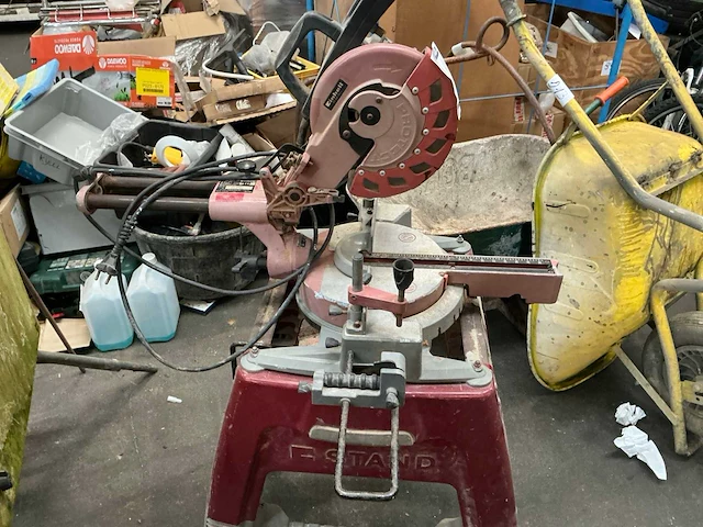 2009 einhell rt-sm 305 l radiaalafkortzaagmachine - afbeelding 3 van  7