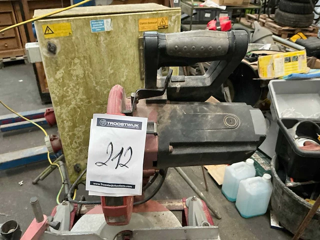 2009 einhell rt-sm 305 l radiaalafkortzaagmachine - afbeelding 5 van  7