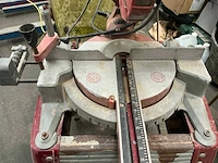 2009 einhell rt-sm 305 l radiaalafkortzaagmachine - afbeelding 6 van  7