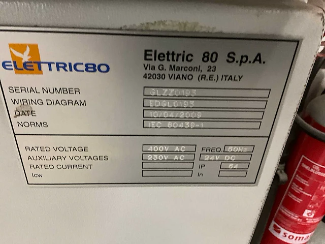 2009 electric 80 lgv with forks vorkheftruck agv gebouw 14 (2x) - afbeelding 23 van  25