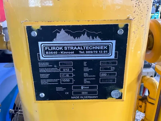 2009 flirok pnnd mob zandstraler - afbeelding 15 van  17