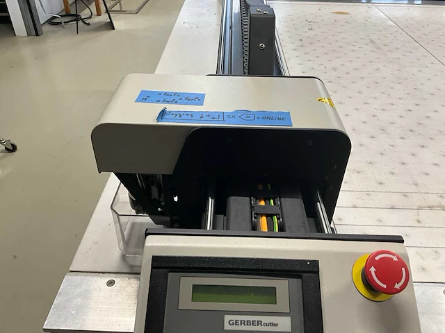 2009 gerber cutter snijtafel - afbeelding 4 van  16