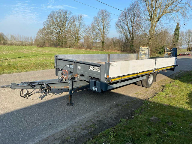 2009 gheysen & verpoort 1-as dieplader - afbeelding 1 van  9