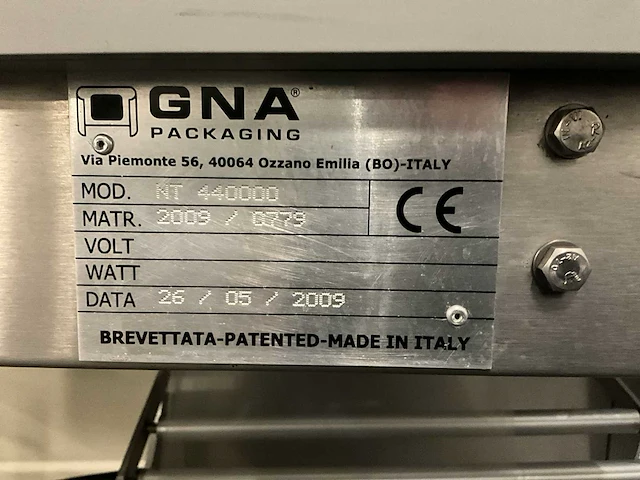 2009 gna nt440000 transportband - afbeelding 9 van  9