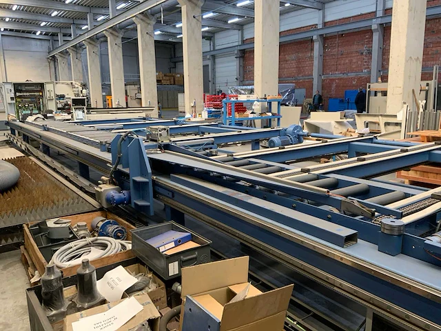 2009 haco vulcan 606 cnc hydraulische pons- en snijmachine - afbeelding 8 van  14