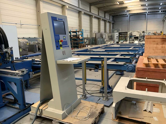 2009 haco vulcan 606 cnc hydraulische pons- en snijmachine - afbeelding 10 van  14