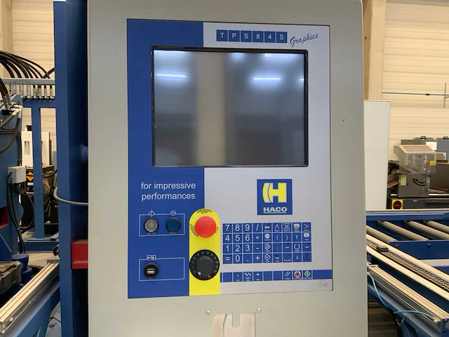 2009 haco vulcan 606 cnc hydraulische pons- en snijmachine - afbeelding 11 van  14