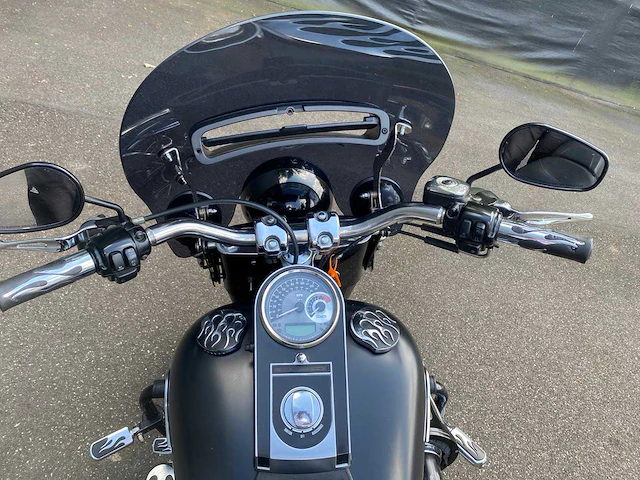 2009 harley-davidson fatboy special motorfiets - afbeelding 10 van  12