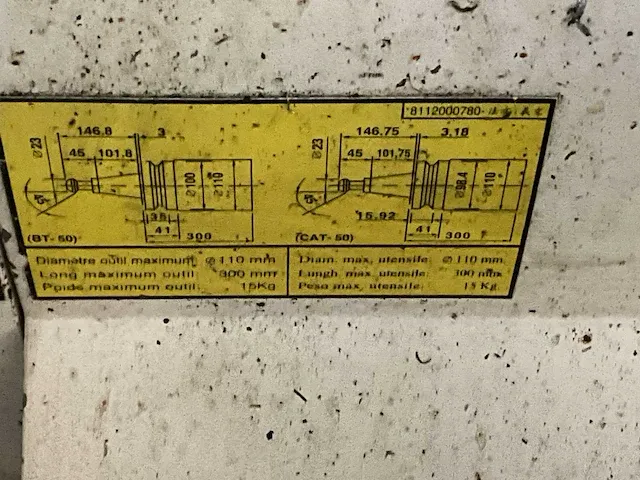 2009 hartford vmc-1300 cnc bewerkingscentrum - afbeelding 6 van  23