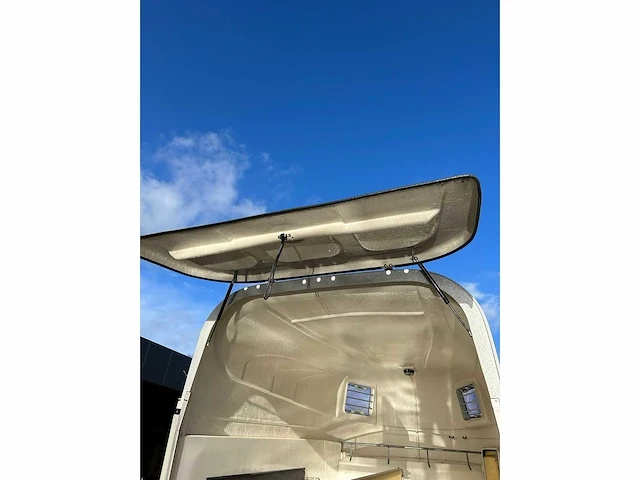 2009 humbaur maximus 2400 2 paarden trailer - afbeelding 3 van  14