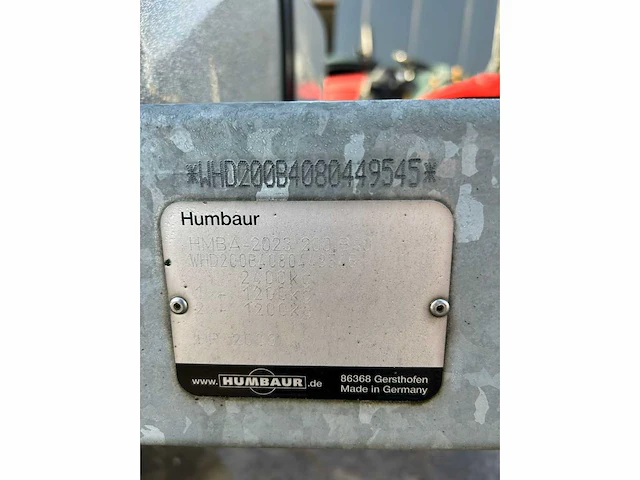 2009 humbaur maximus 2400 2 paarden trailer - afbeelding 5 van  14