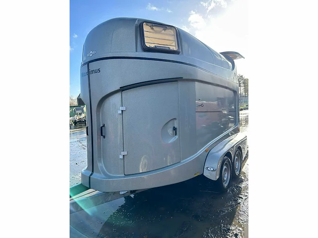 2009 humbaur maximus 2400 2 paarden trailer - afbeelding 1 van  14