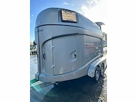 2009 humbaur maximus 2400 2 paarden trailer - afbeelding 1 van  14