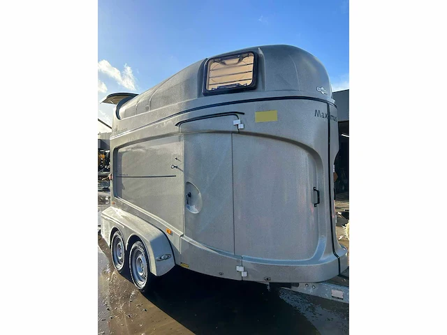 2009 humbaur maximus 2400 2 paarden trailer - afbeelding 8 van  14