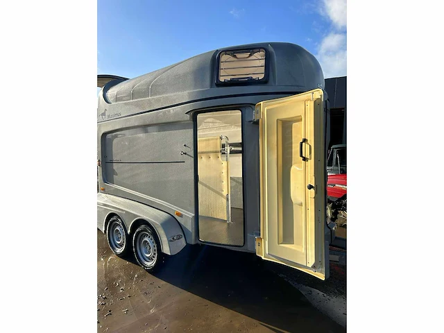 2009 humbaur maximus 2400 2 paarden trailer - afbeelding 9 van  14
