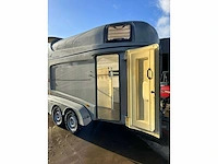 2009 humbaur maximus 2400 2 paarden trailer - afbeelding 9 van  14