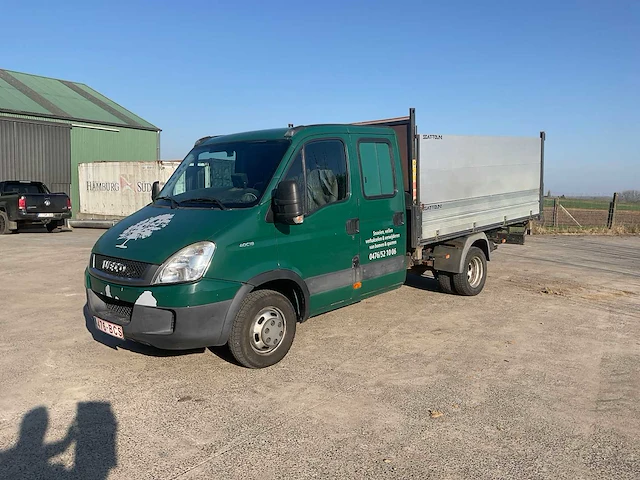 2009 iveco 40c18d daily kipper - afbeelding 1 van  53