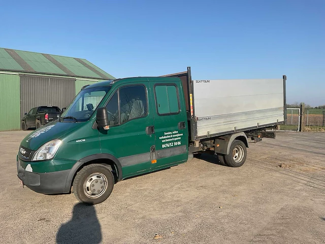 2009 iveco 40c18d daily kipper - afbeelding 23 van  53