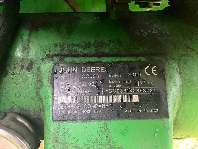 2009 john deere cc0331 maaimachine - afbeelding 7 van  23