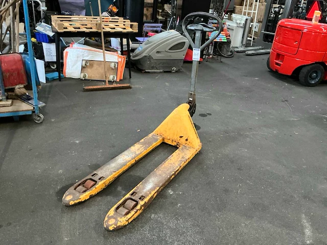 2009 jungheinrich am22 hand hydraulische palletwagen - afbeelding 1 van  6