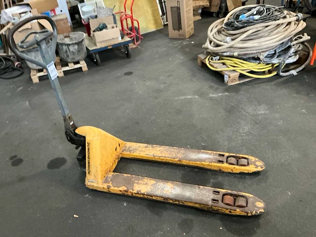 2009 jungheinrich am22 hand hydraulische palletwagen - afbeelding 3 van  6