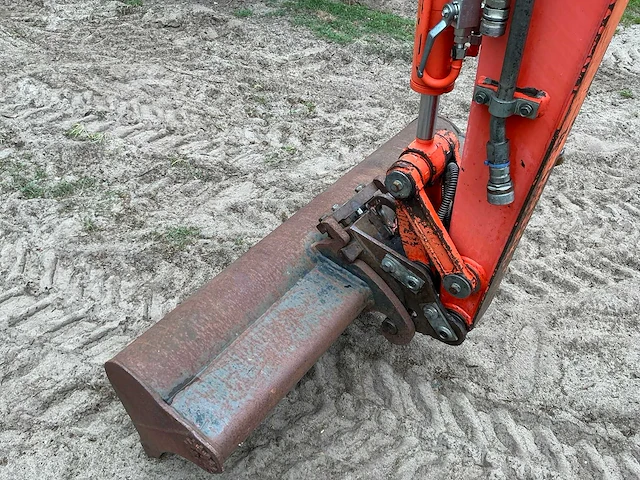 2009 kubota kx61-3 minigraafmachine - afbeelding 2 van  27