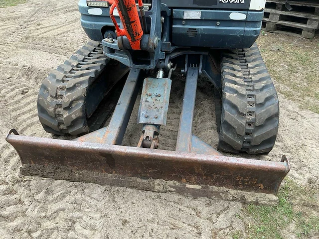 2009 kubota kx61-3 minigraafmachine - afbeelding 3 van  27