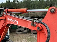 2009 kubota kx61-3 minigraafmachine - afbeelding 5 van  27