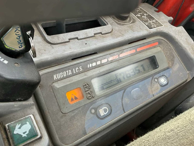 2009 kubota kx61-3 minigraafmachine - afbeelding 7 van  27