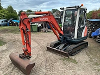 2009 kubota kx61-3 minigraafmachine - afbeelding 1 van  27