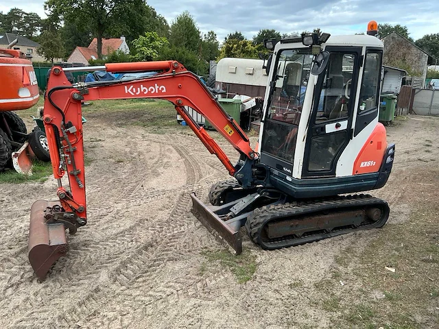 2009 kubota kx61-3 minigraafmachine - afbeelding 21 van  27